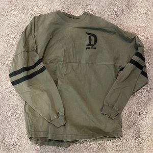 Military green Disneyland spirit jersey